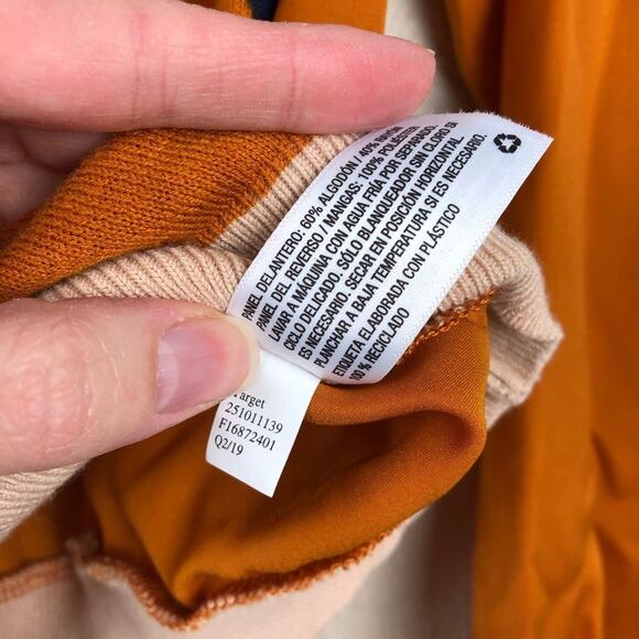 Phillip Lim For Target Animal Print Orange Sweater - Picture 6 of 7